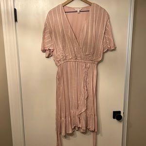 Lauren Conrad faux wrap dress